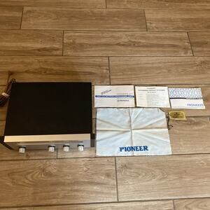 Vintage Pioneer SR-202 Reverberation Amplifier Hi-Fi –Tested & Working